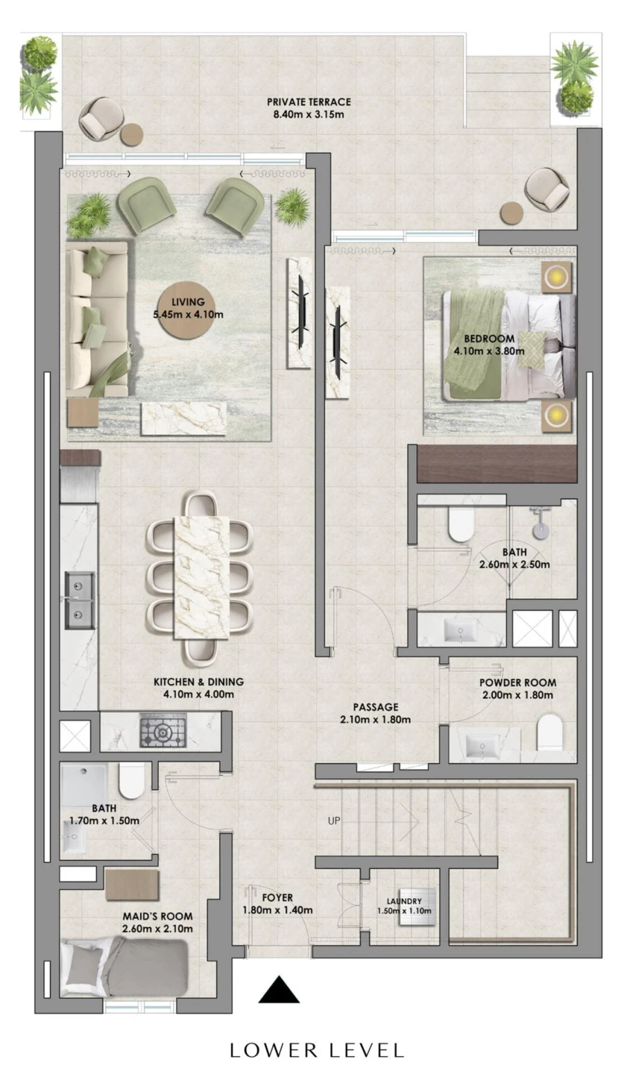 3 BR — Townhouse