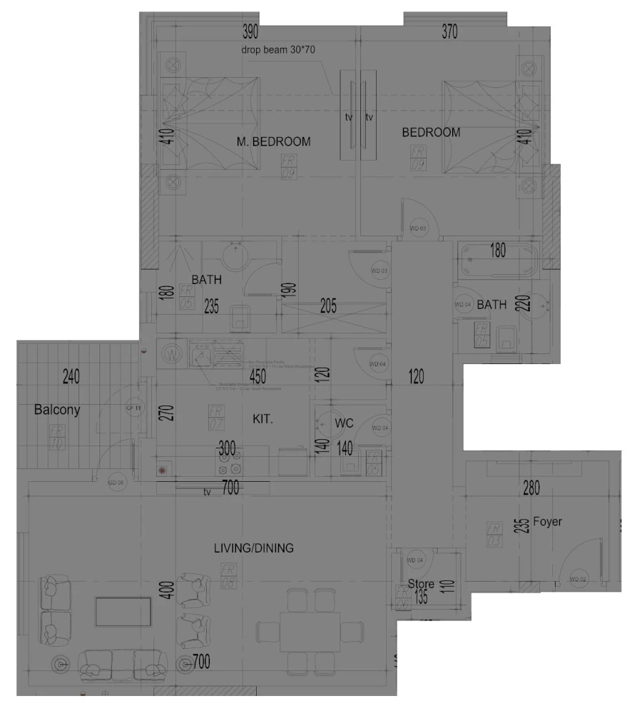 2 BR — 2 Bedroom 12