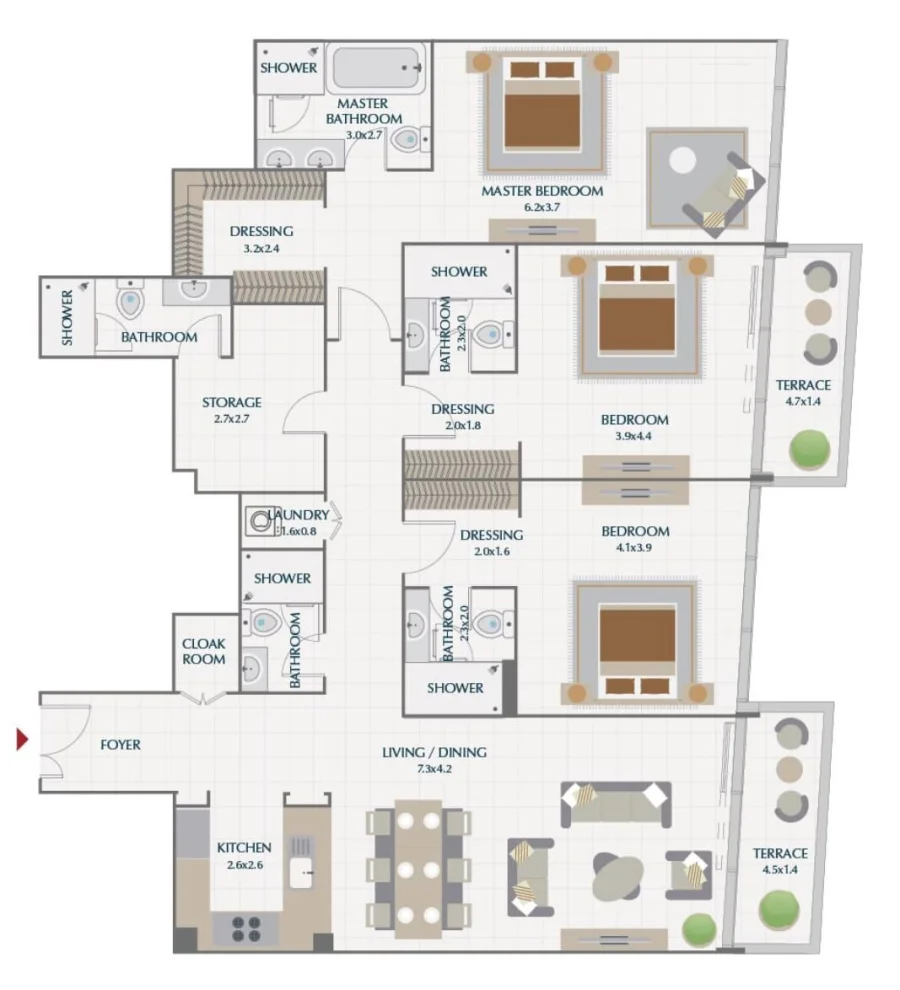 3 BR — 3 B/R BR Group