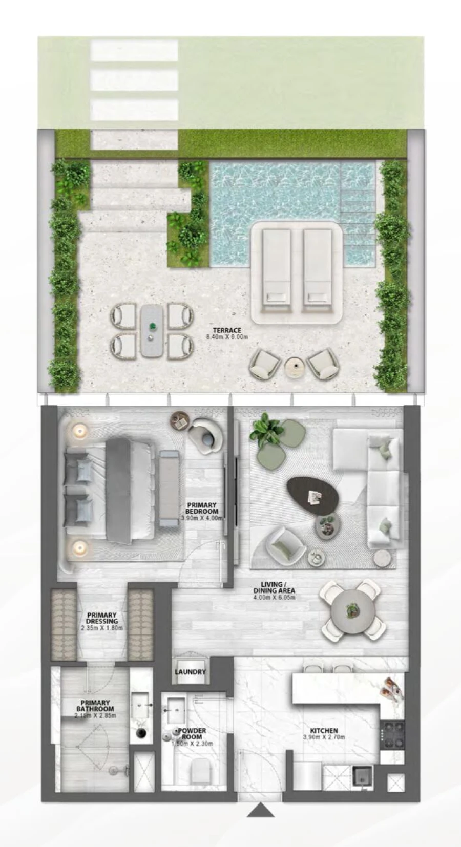 1 BR — 1 Bedroom Type 01 Wellness Collection