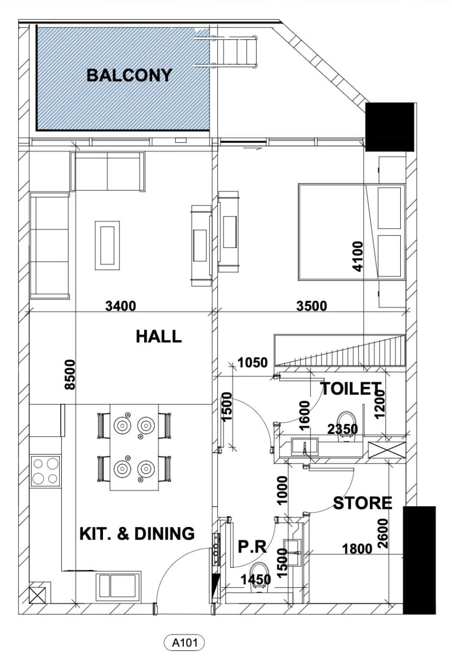 1 BR — 1 Bedroom