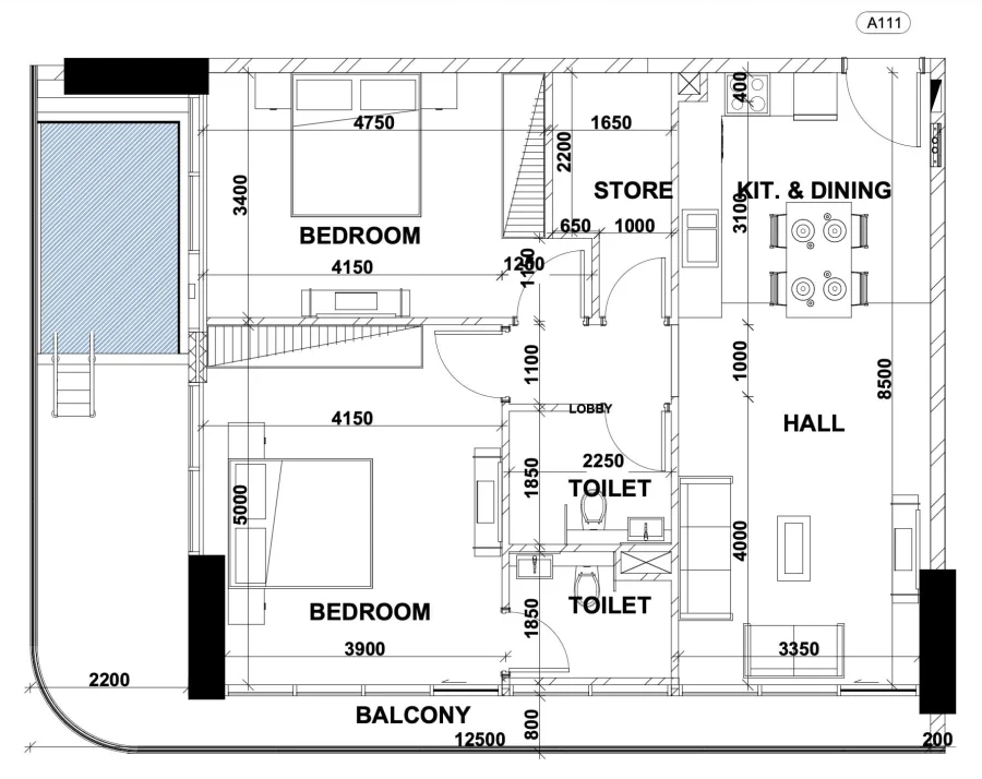 2 BR — 2 Bedroom