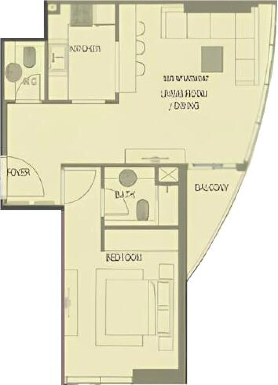 1 BR — 1 Bedroom