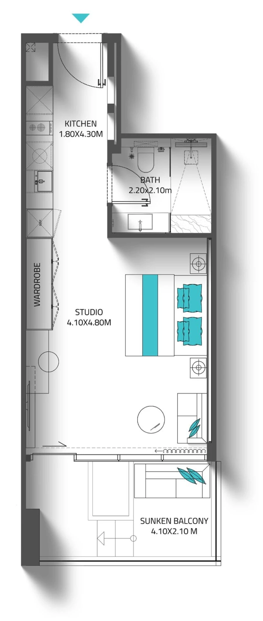 Studio — Studio Type 1 (mirror)