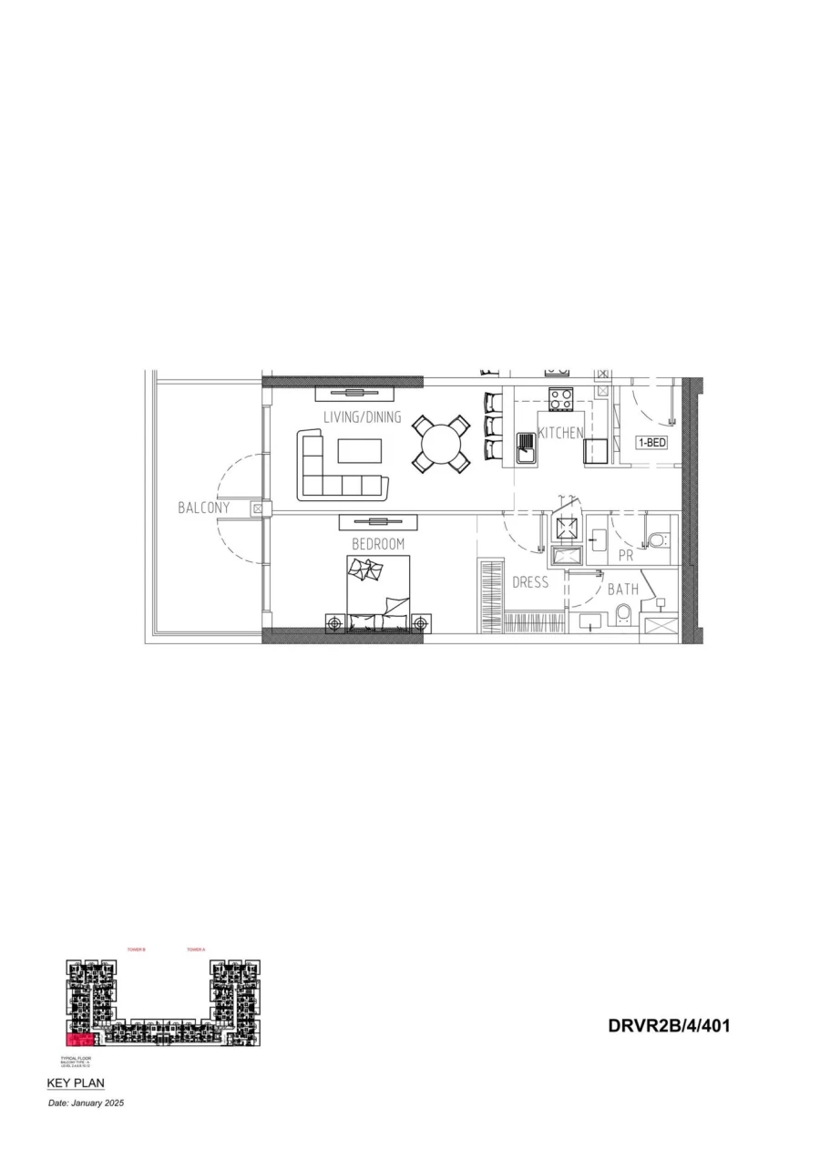 1 BR — 1 Bedroom