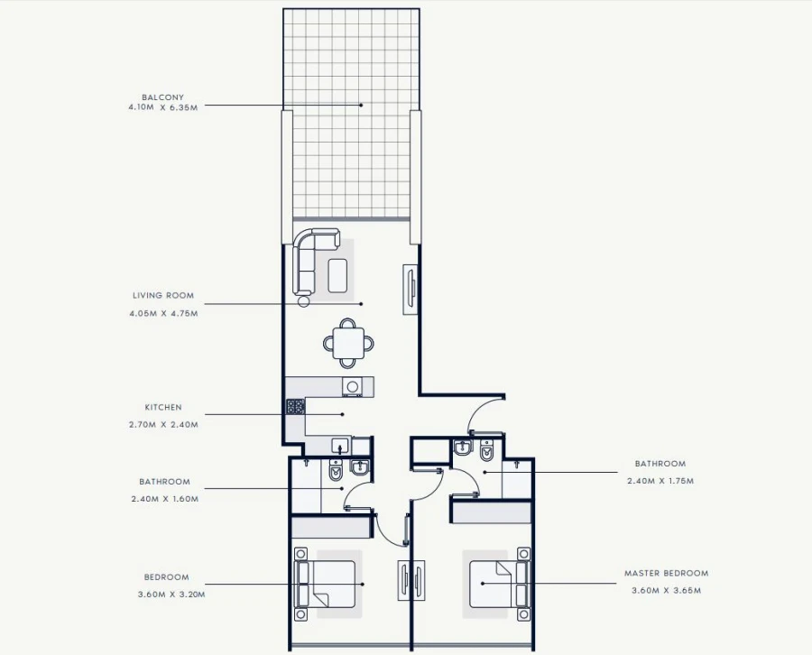 2 BR — 2 Bedroom