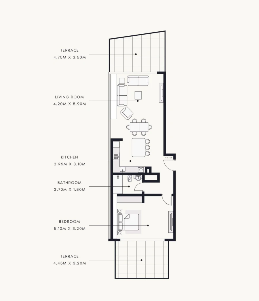 1 BR — 1 Bedroom