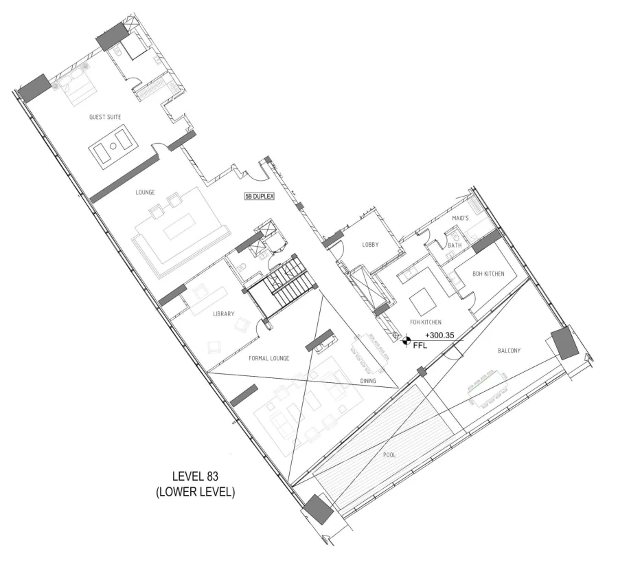 5 BR — 5 Bedroom Duplex Type 1
