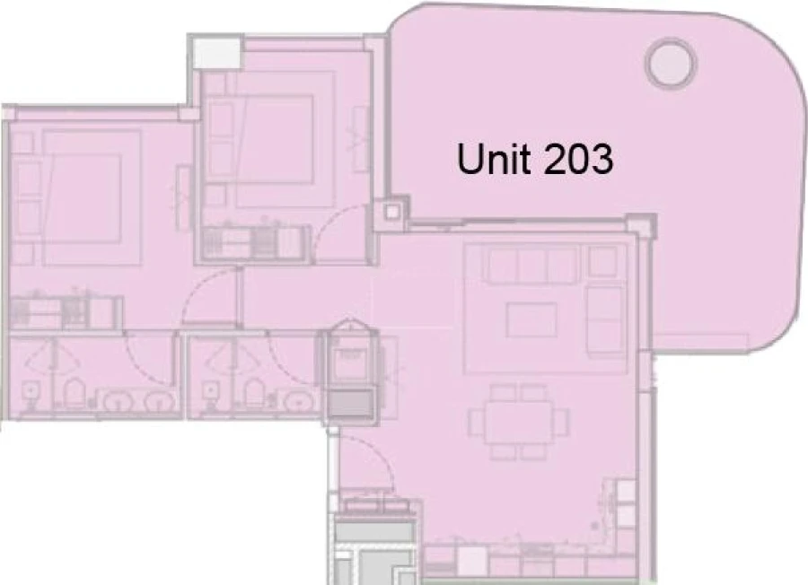 2 BR — 2 Bedroom Type B1