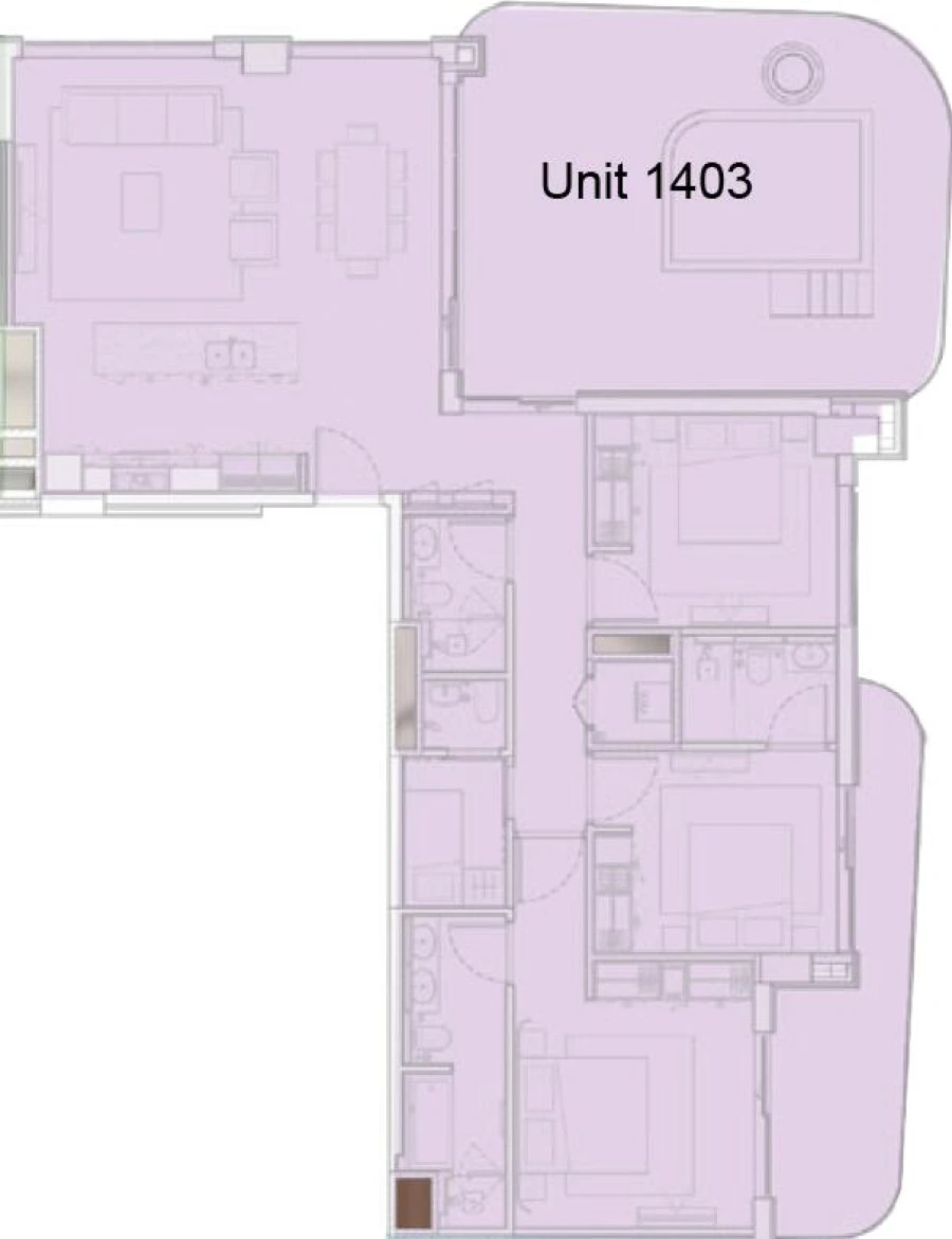 3 BR — 3 Bedroom Type A1