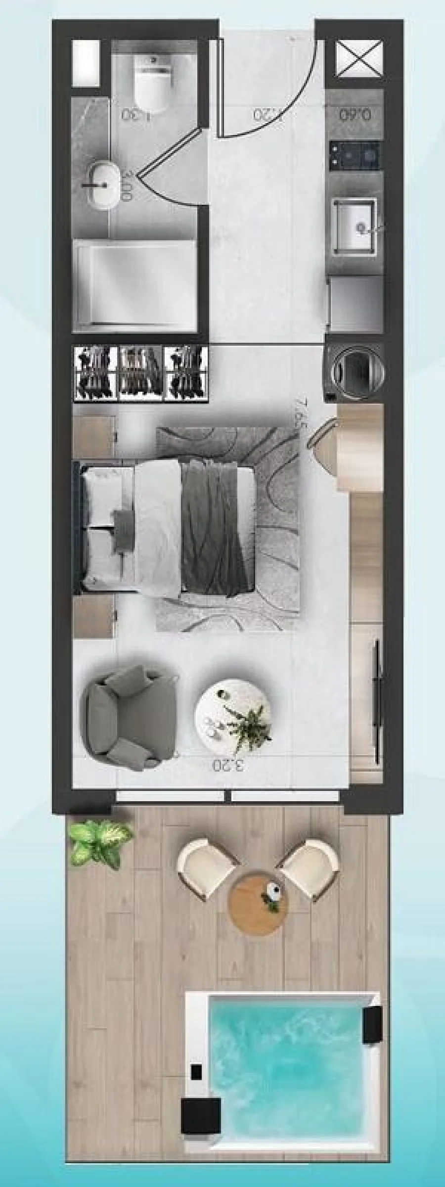 Studio — Studio TYPE B - 1