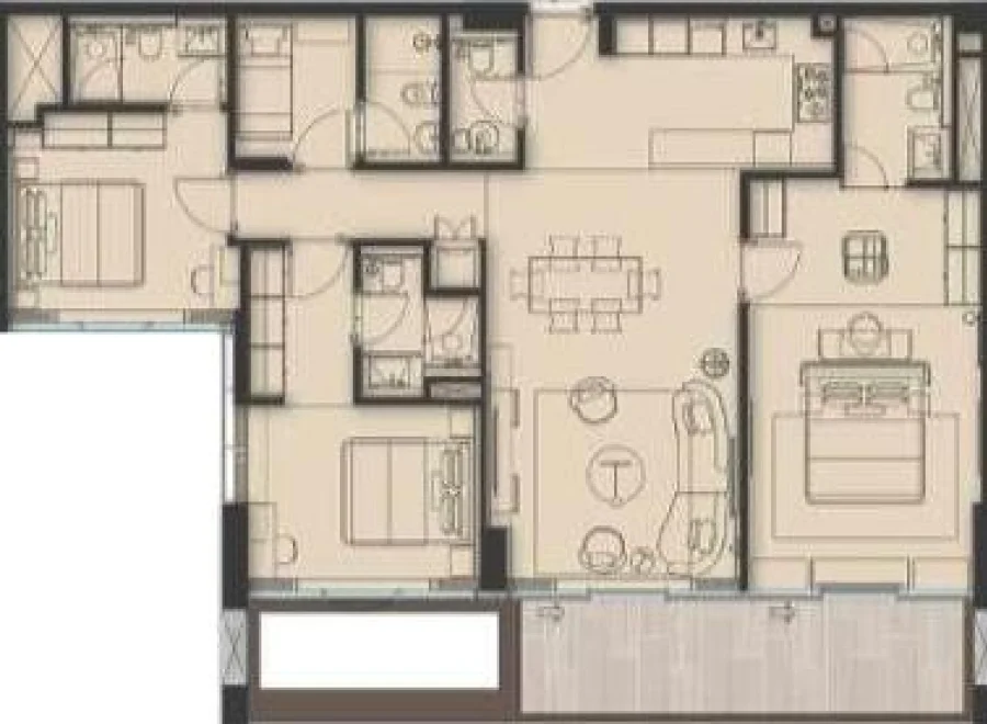 3 BR — 3 Bedroom