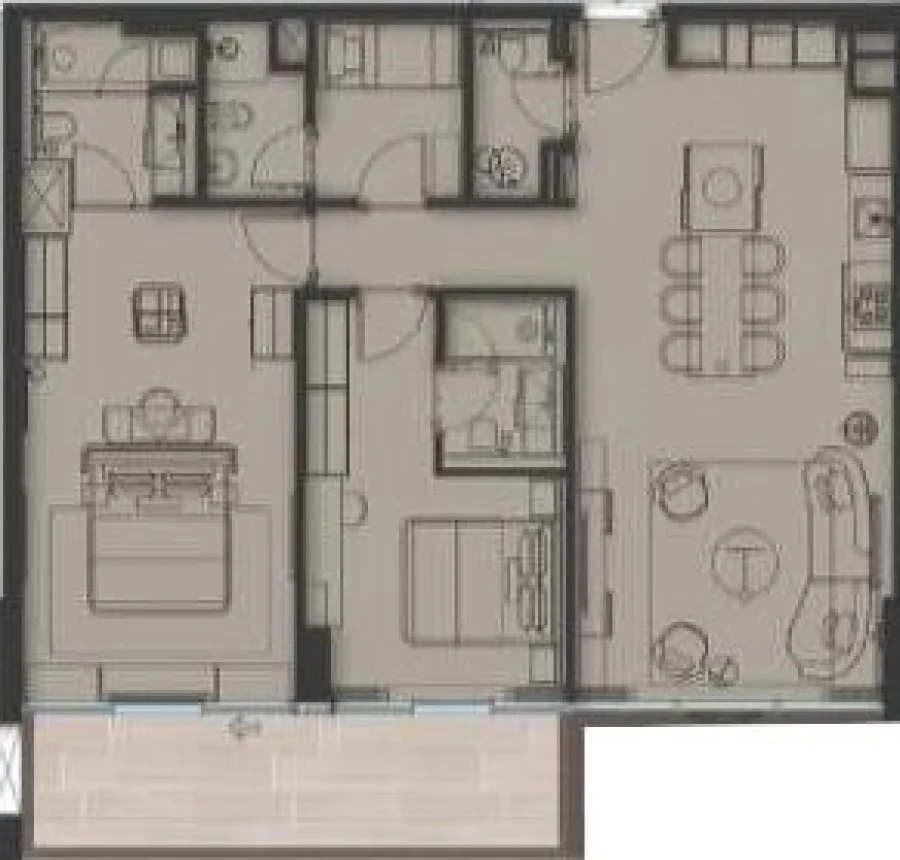 2 BR — 2 Bedroom