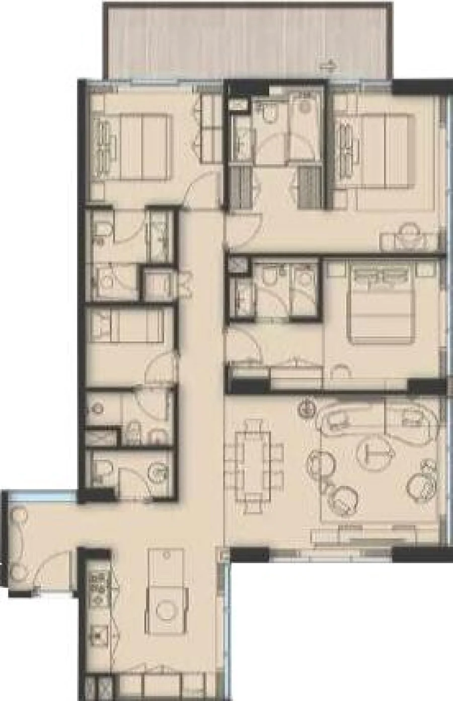 3 BR — 3 Bedroom