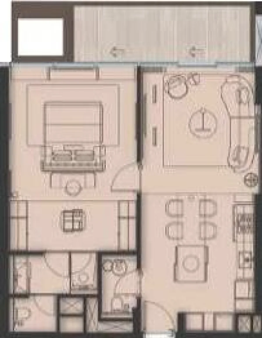 1 BR — 1 Bedroom