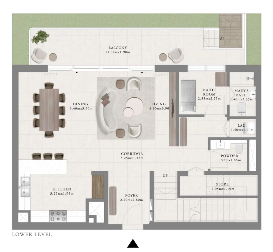 3 BR — Townhouse Type A1