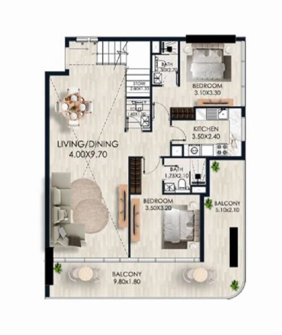 4 BR — 4 Bedroom