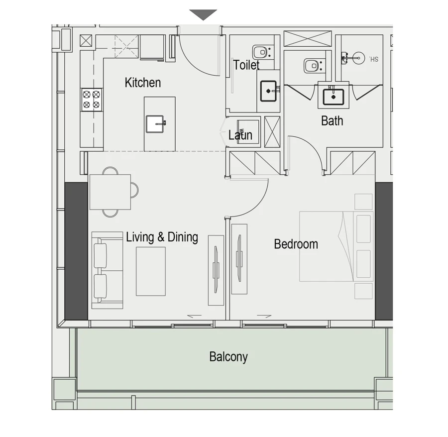 1 BR — 1 Bedroom Series 01