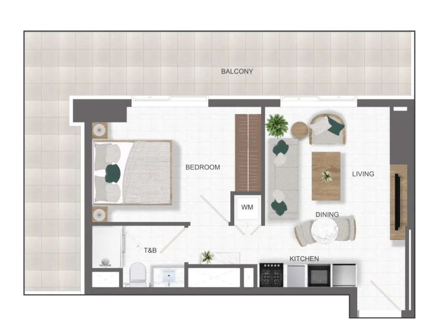 1 BR — 1 Bedroom