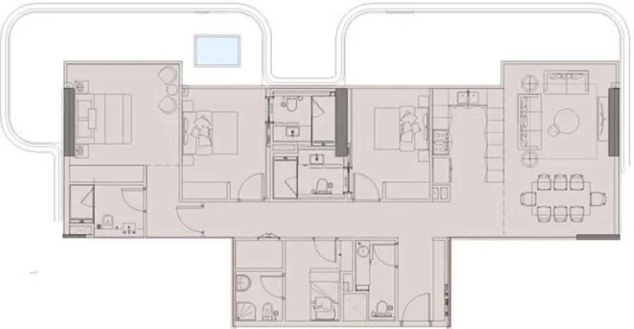 3 BR — 3 Bedroom