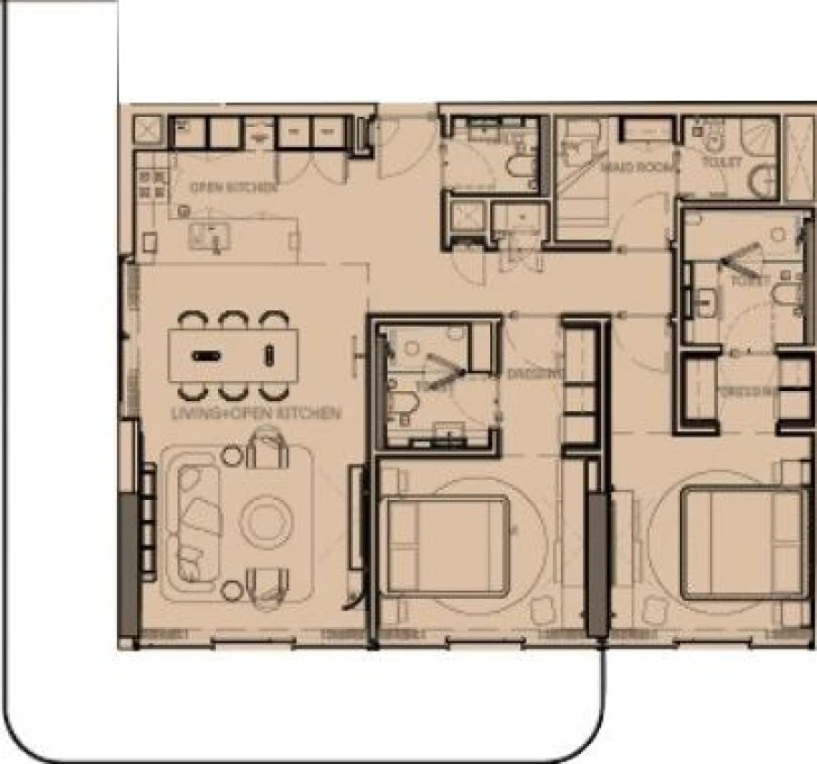 2 BR — 2 Bedroom