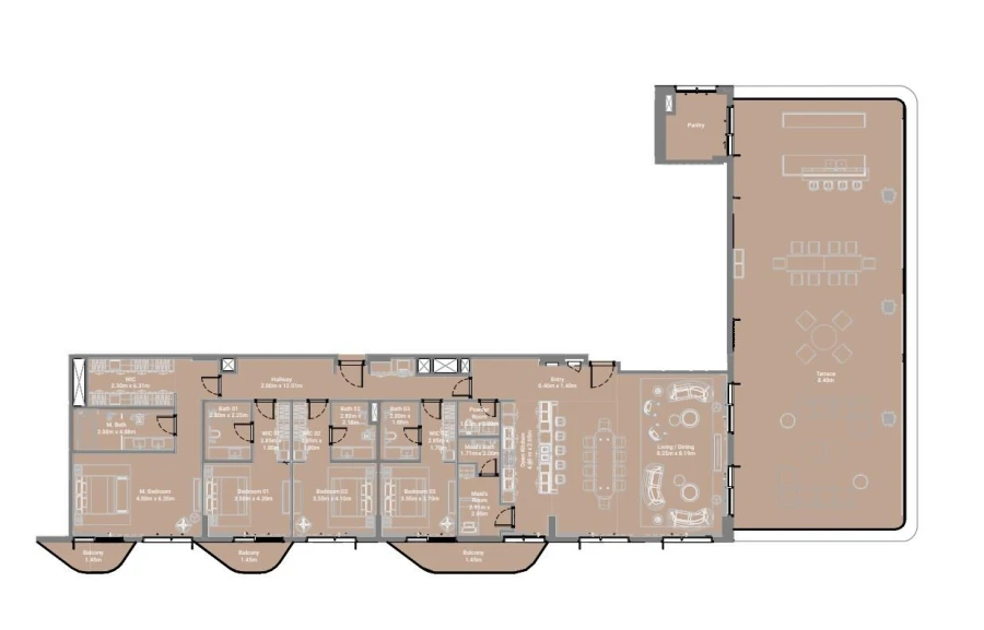 4 BR — SYMPHONY - PENTHOUSE - TYPE 4