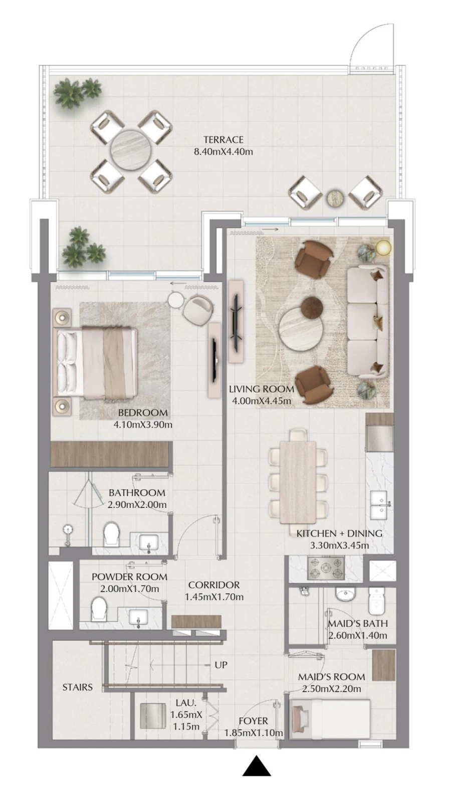 3 BR — 3 Bedroom Townhouse Type 1