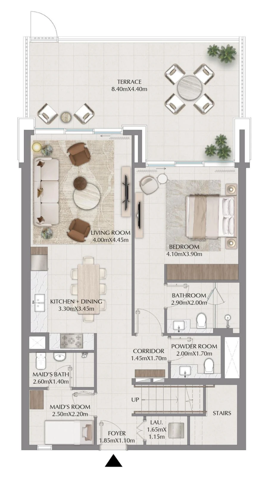 3 BR — 3 Bedroom Townhouse Type 1