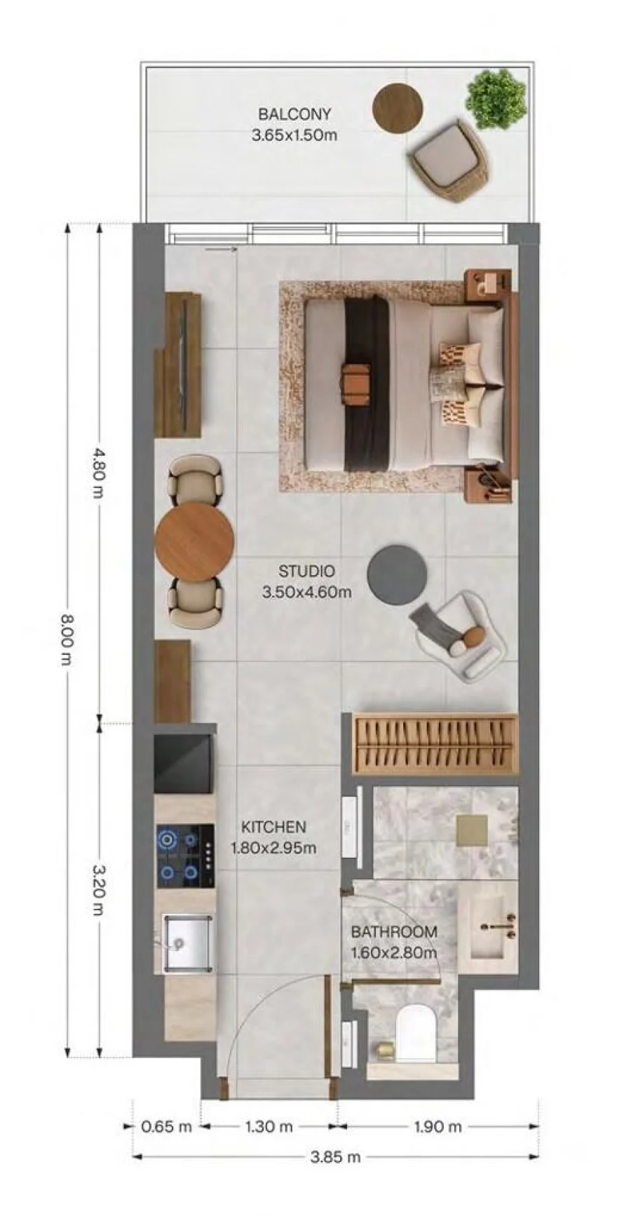 Studio — Studio Type 1A