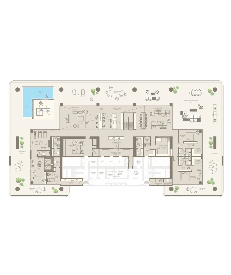 8 BR — 8 Bedroom Pinnacle Mansion