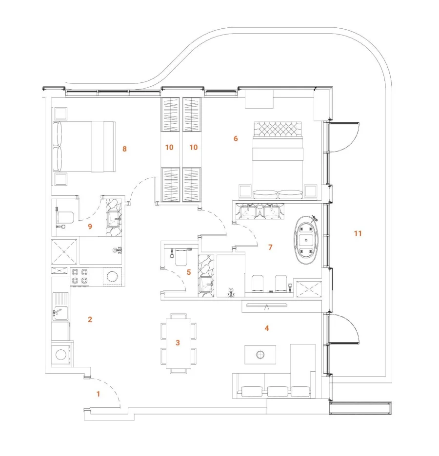 2 BR — Two Bedroom Type two