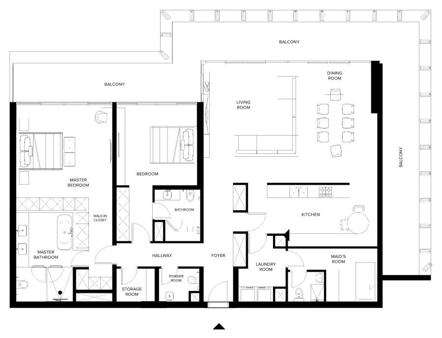 2 BR — 2 BEDROOM