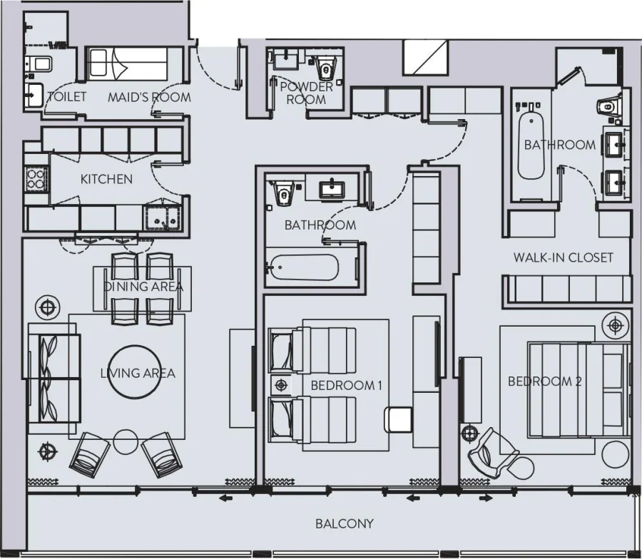 2 BR — 2 B/R BR Group