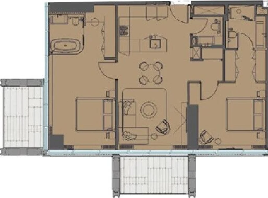 2 BR — 2 Bedroom
