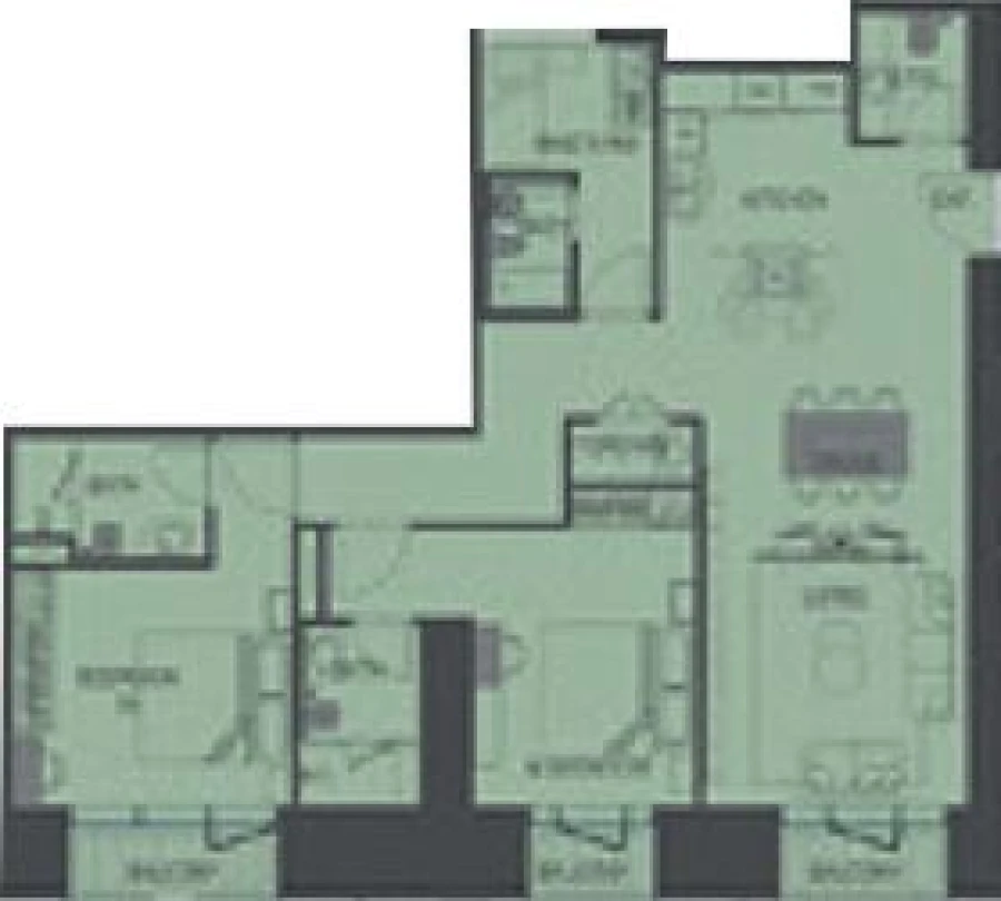 2 BR — 2 Bedroom