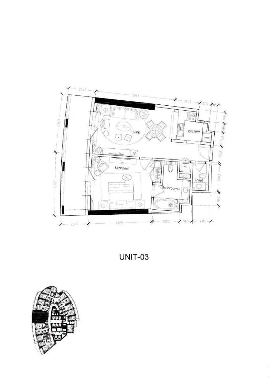 1 BR — 1 Bedroom