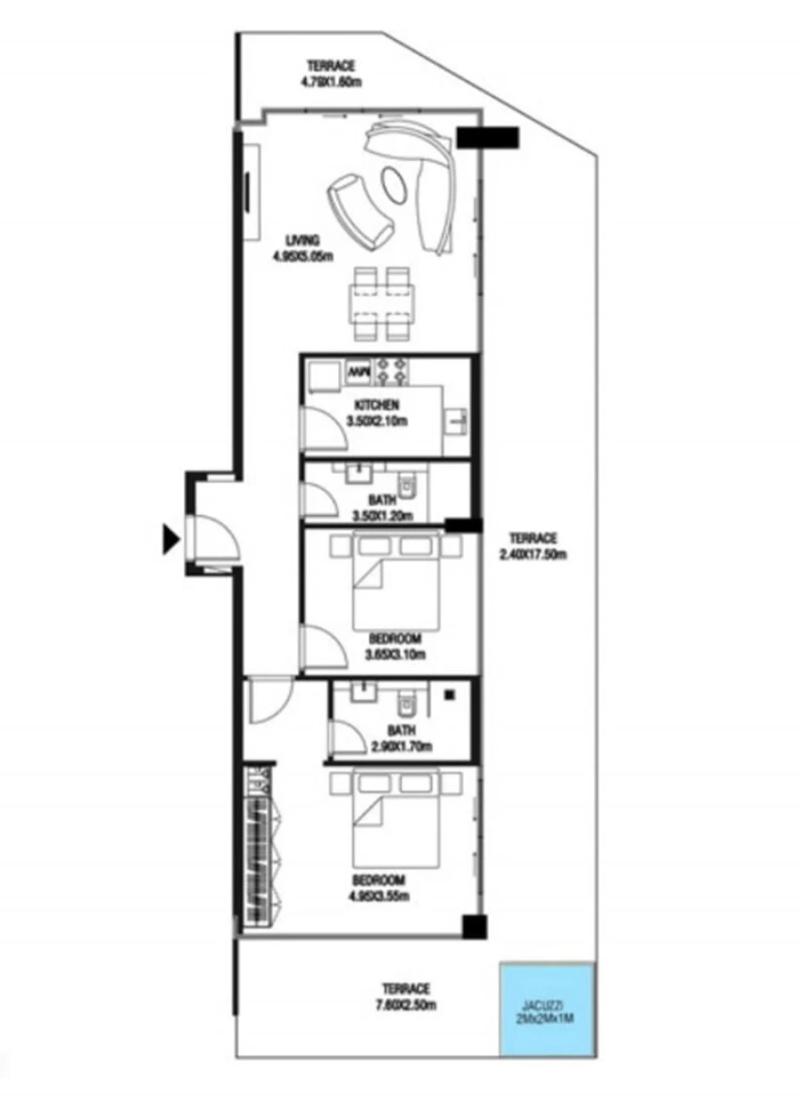 2 BR — 2 Bedroom