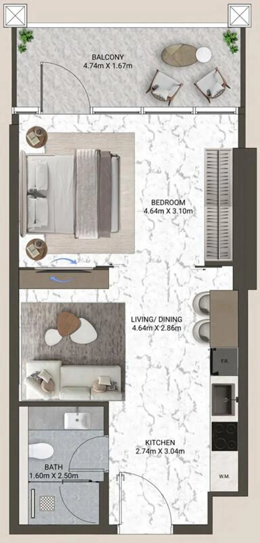 Studio — Studio EXECUTIVE SUITE TYPE 1