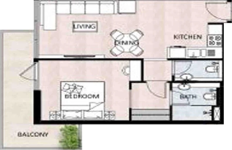 1 BR — 1 Bedroom