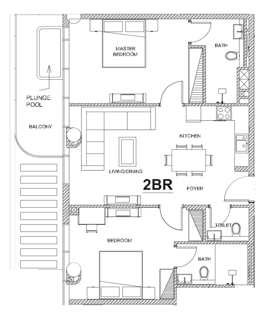 2 BR — 2 Bedroom