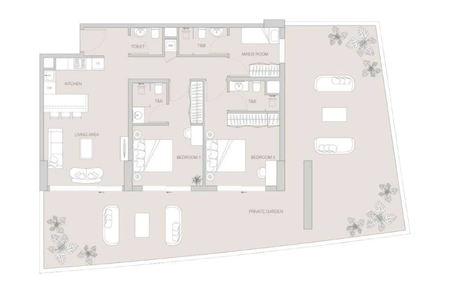 2 BR — 2 BR TYPE A