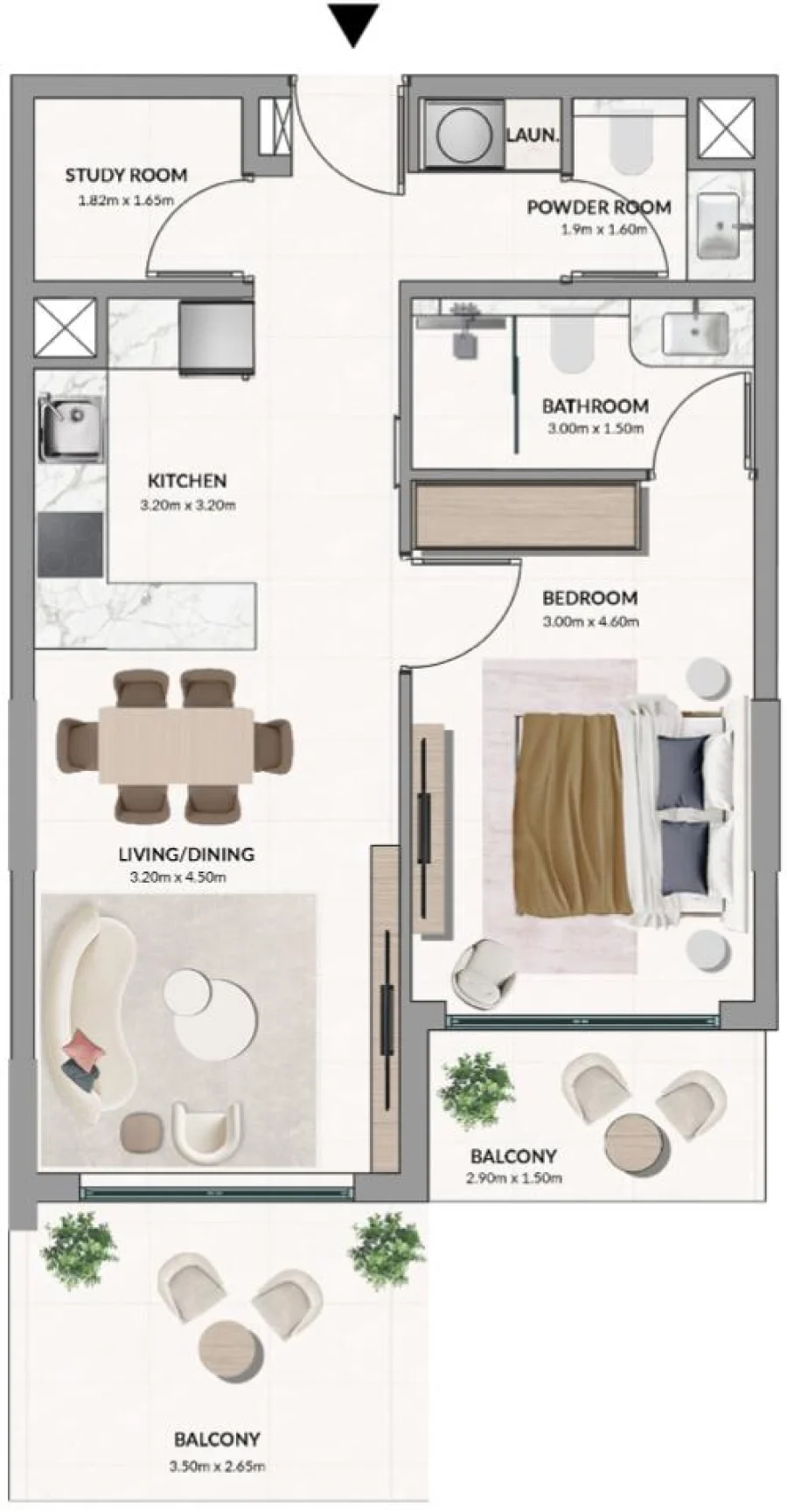 1 BR — 1 Bedroom