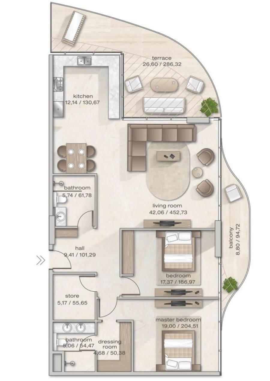 2 BR — 2 Bedroom_32